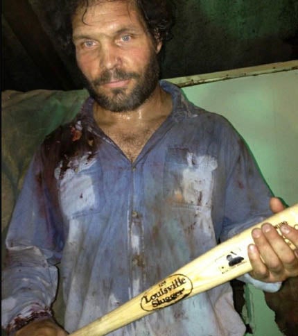 Tim Lajcik as the character Big Mex in the film Cold in July 
