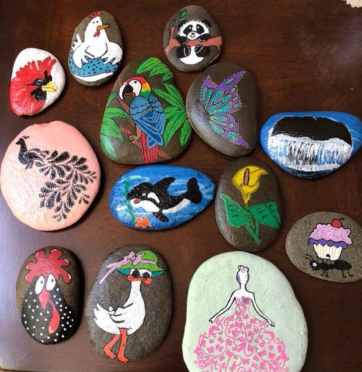 Random Acts Of Kindness: 'rock Stars' Leave Behind Painted Rocks On 