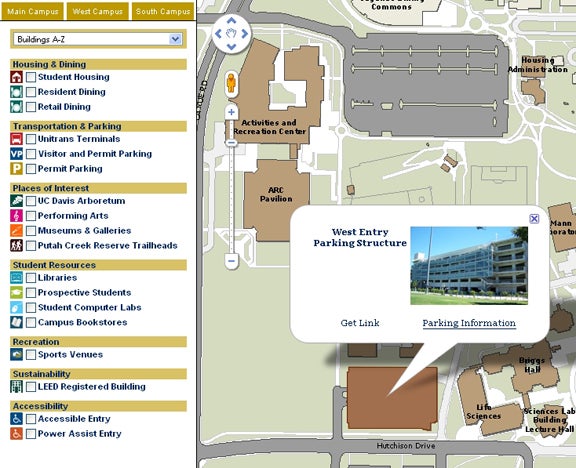 Uc Davis Main Campus Map