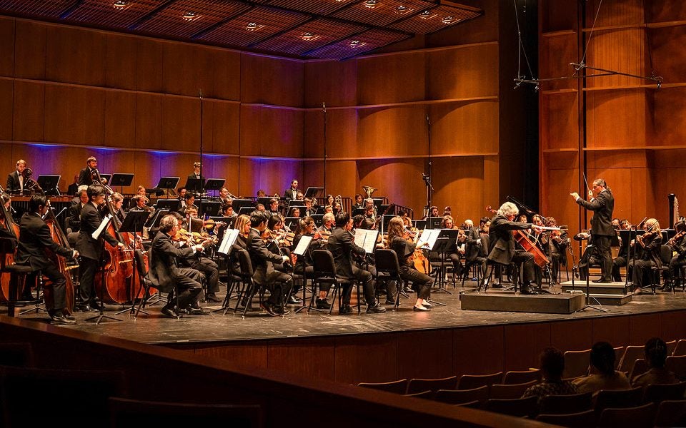 Christian Baldini leads UC Davis Symphony Orchestra (Courtesy of the Mondavi Center for the Performing Arts)