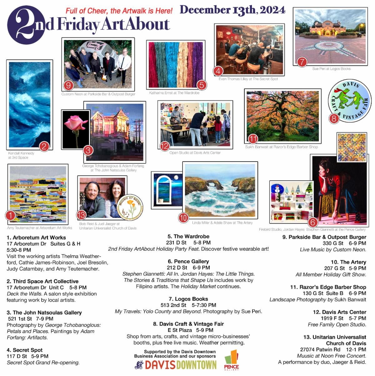 2nd Friday ArtAbout Flyer (Courtesy)