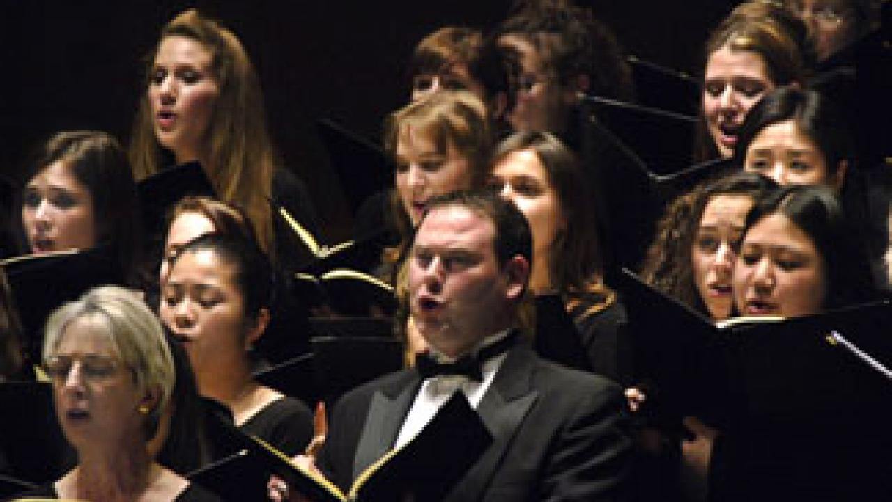 University Chorus and Chamber Singers are set to perform a holiday concert on Dec. 2.