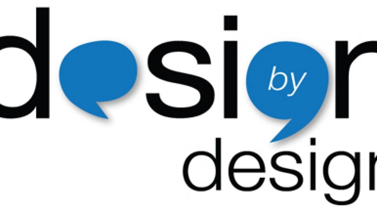 Graphic: Design by Design logo 2012 by Erin Kwok