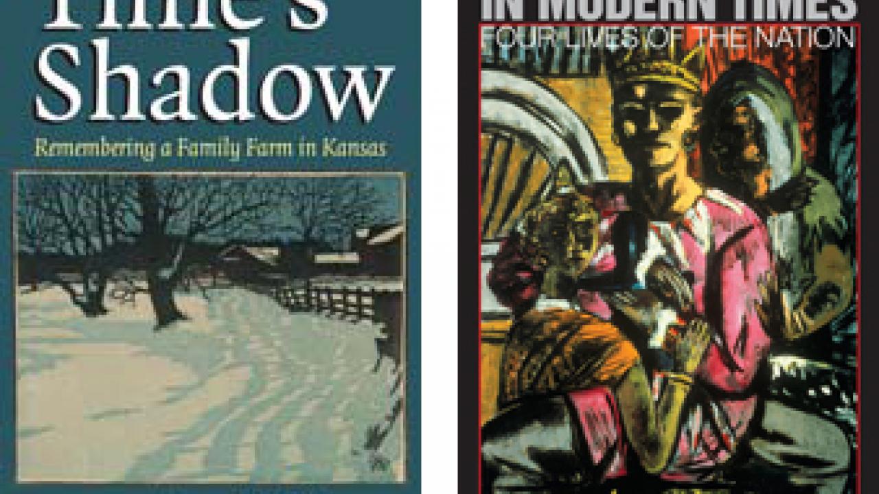 Book covers (2): "Time's Shadow" and "German History In Modern Times"