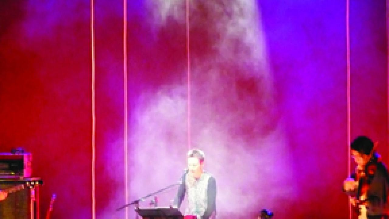 Performance artist Laurie Anderson