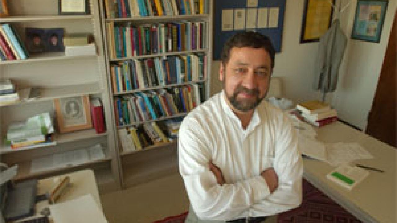 Visiting professor Ahmed Iravani is part of a campus effort to invite outside scholars to campus to augment the Middle East/South Asia Studies Program. &ldquo;Since Sept. 11, everyone wants to learn about Islam,&rdquo; Iravani says.��