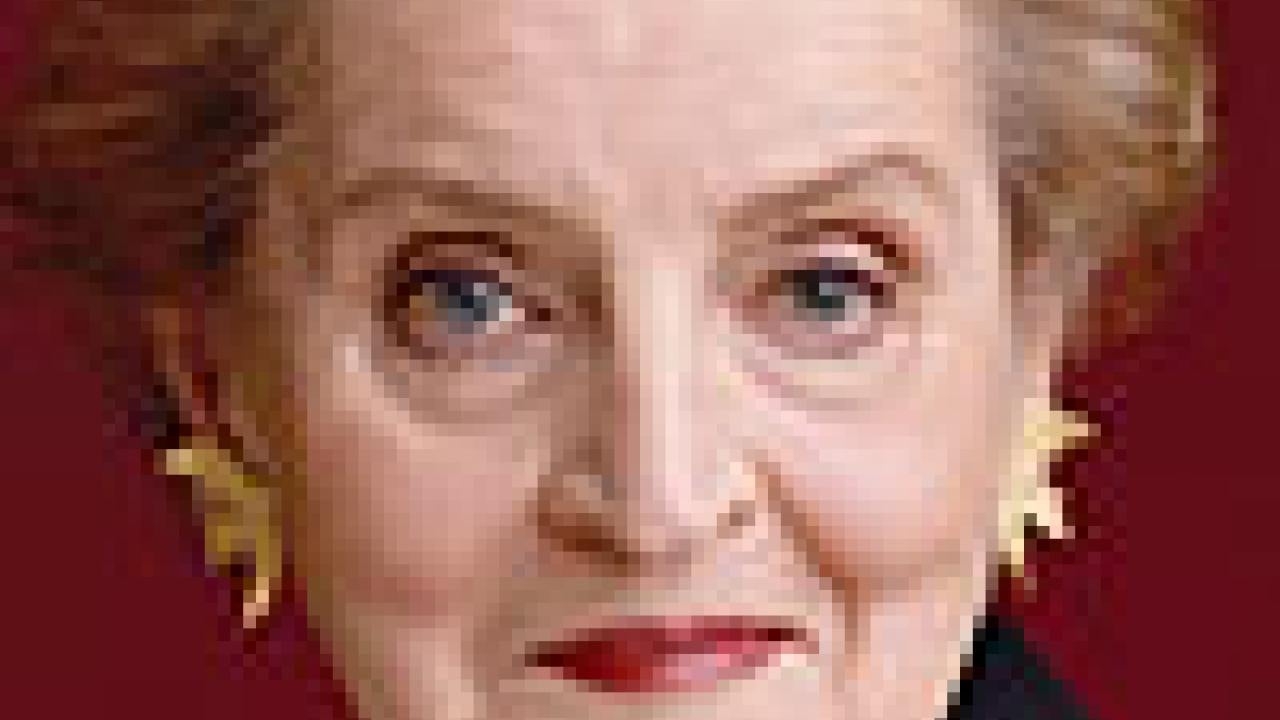 Photo: Madeleine Albright