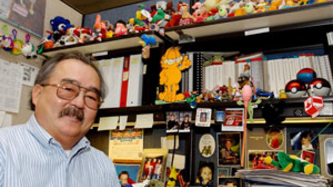 &ldquo;They say a clean desk is a sign of a sick mind,&rdquo; Ken Komoto says with a chuckle, looking around a cubicle filled with Happy Meal toys and other mementos that chronicle his role as a grandparent-turned-parent for the past 12 years.  