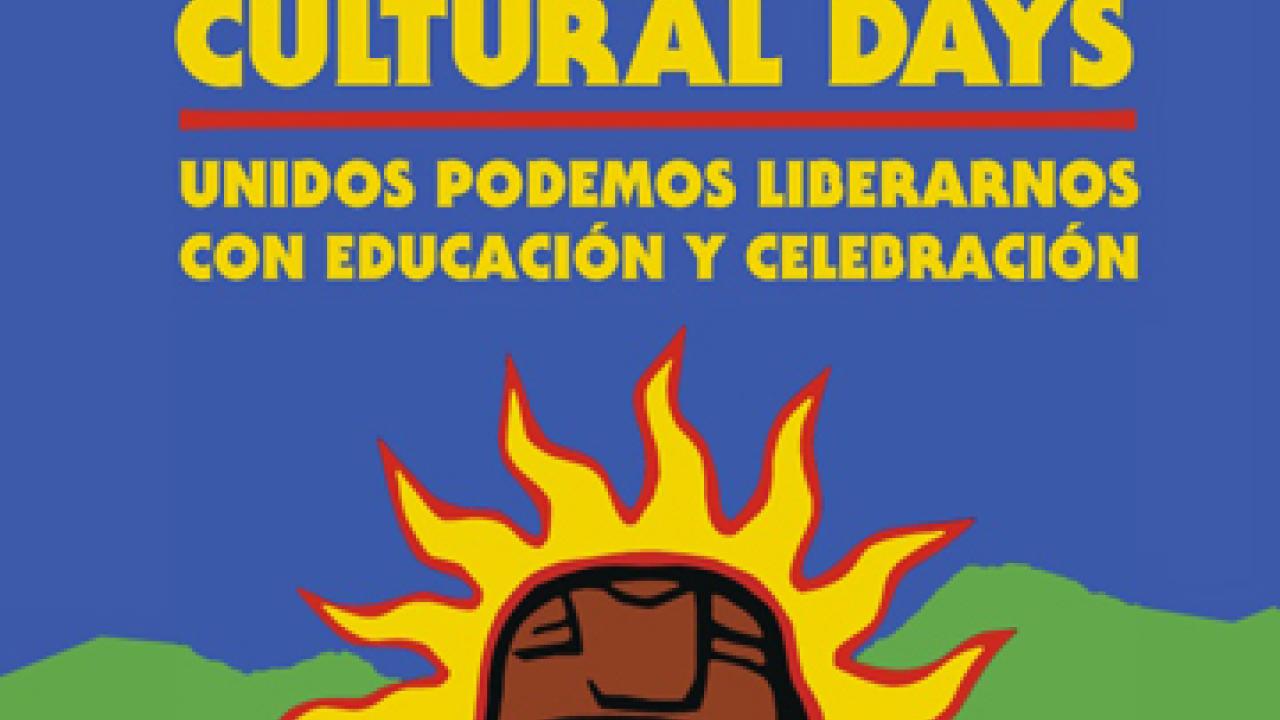 Graphic: La Raza Cultural Days poster (portion)