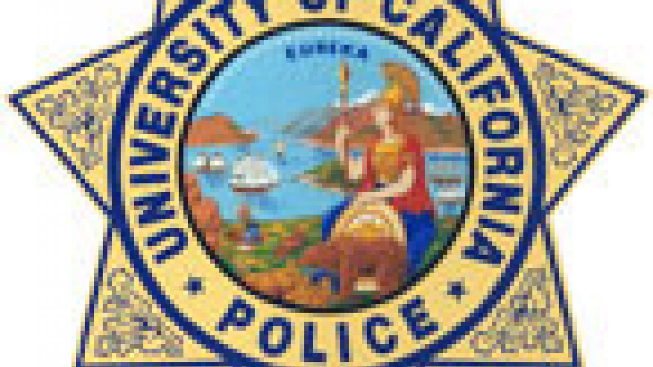 Graphic: UC Police Department badge.