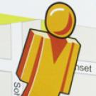 Photo of graphic: Pegman, the Google Maps Street View icon