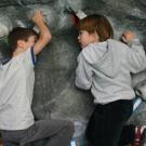 ARC rock climbers: Bailey Wright and Elliot Greve