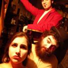 Kevin Ganger, Daniel Guttenberg and Gia Battista in <i>Nights at the Circus</i>.