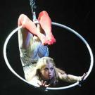 Cirque Eloize acrobat in Rain