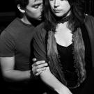 Yonatan Morag plays Adrian and Amy Louise Cole plays Lisa in Private Eyes.