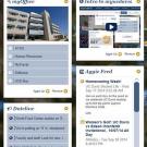 Screen shot: Tile view of the new myucdavis website for faculty and staff