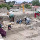 A University Research Expeditions Program group takes part in the excavation and preservation of the 1,500-year-old Pi&Atilde;&plusmn;ami Mound Site of
Cochabamba in Bolivia.  Work being done at the site includes unearthing human and plant remains, decorate
