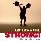 Graphic: Postcard advertisement for "Strong!" (cropped)