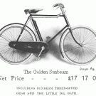Early 1900s Marston Golden Sunbeam bicycle