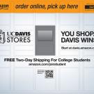 Graphic: Rendering of Becca lockers with Amazon-UC Davis branding