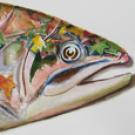 Image: Peter Shahrokh's watercolor Trout (cropped)