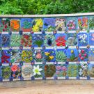 Photo: "Nature's Gallery" Court, featuring ceramic mosaic mural