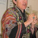 Gary Sue Goodman teaching her UWP 104C class, Writing in the Professions: Journalism, on Oct. 12.