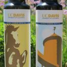 UC Davis' 2010 olive oils: a bottle of the Gunrock blend and a bottle of the Silo blend