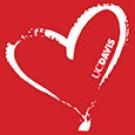 Graphic: "UC Davis Wears Red Day" heart logo