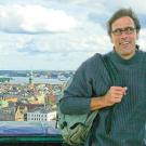 Photo: Meyer award recipient Jeff Loux in Stockholm during one of his Summer Abroad programs.