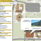 Graphic: Part of UC Davis' new Google-based campus map (including part of the index)