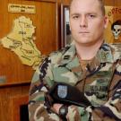 Russ Meyer learned he had been offered the opportunity to teach ROTC at UC Davis earlier this year while leading an Army combat unit in Iraq. The new assistant adjunct professor says he is discouraged by the way the war has been portrayed in the