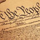 Image: "We the People" script, in Constitution